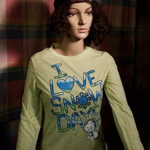 03# We love snow days shirt and pants